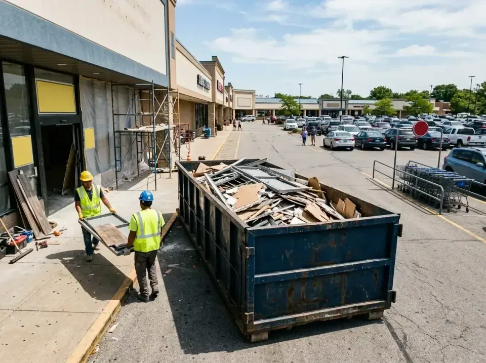 retail-store-renovation-debris-003 — frequently asked questions, Roll-off Dumpster Rentals in Fort Lupton, CO